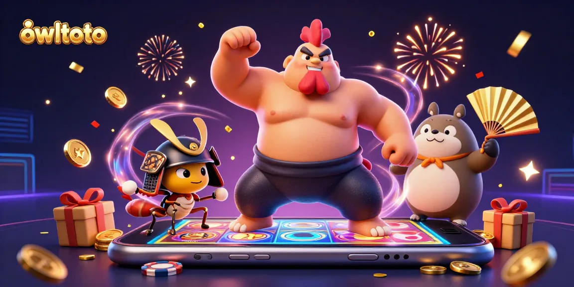 Experience the thrilling action with owltoto featuring dynamic characters and vibrant casino elements.