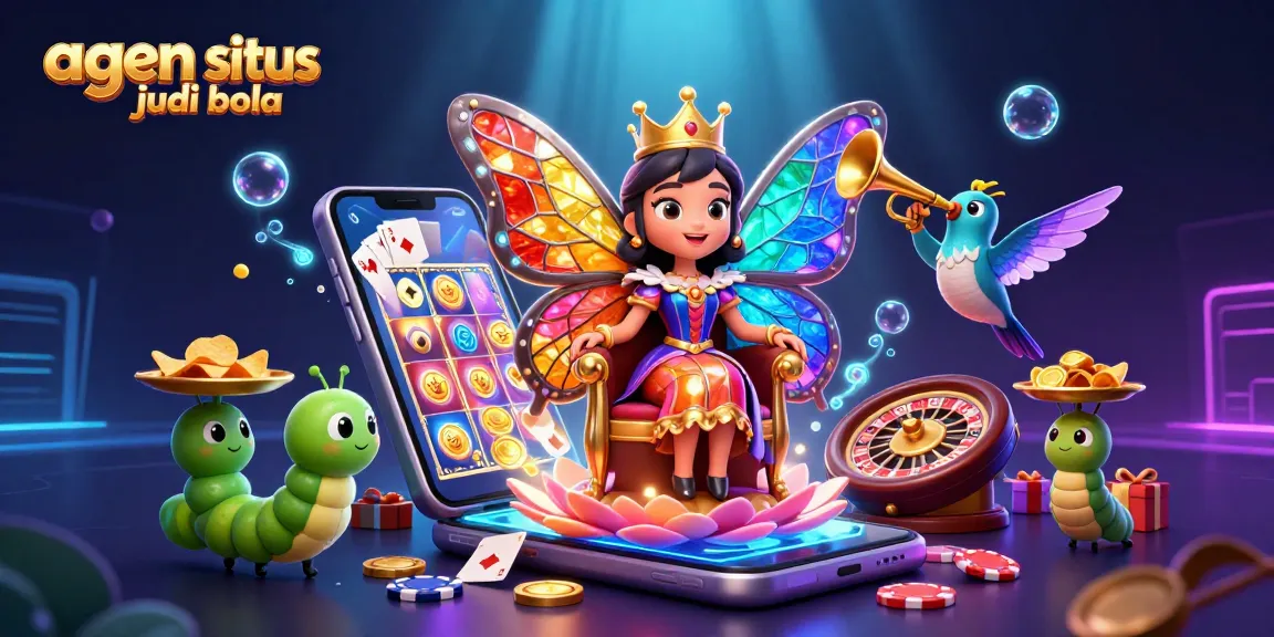 Experience excitement with agen situs judi bola in a vibrant and dynamic 3D casino art scene.