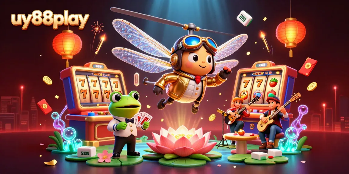 Experience thrilling slots and jackpot excitement with uy88play in this vibrant online casino scene.