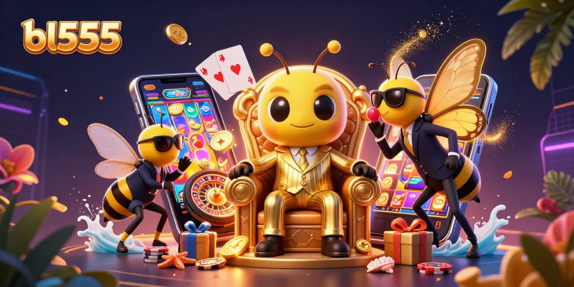 Experience thrilling gameplay at bl555 as characters engage in an action-packed 3D casino adventure.