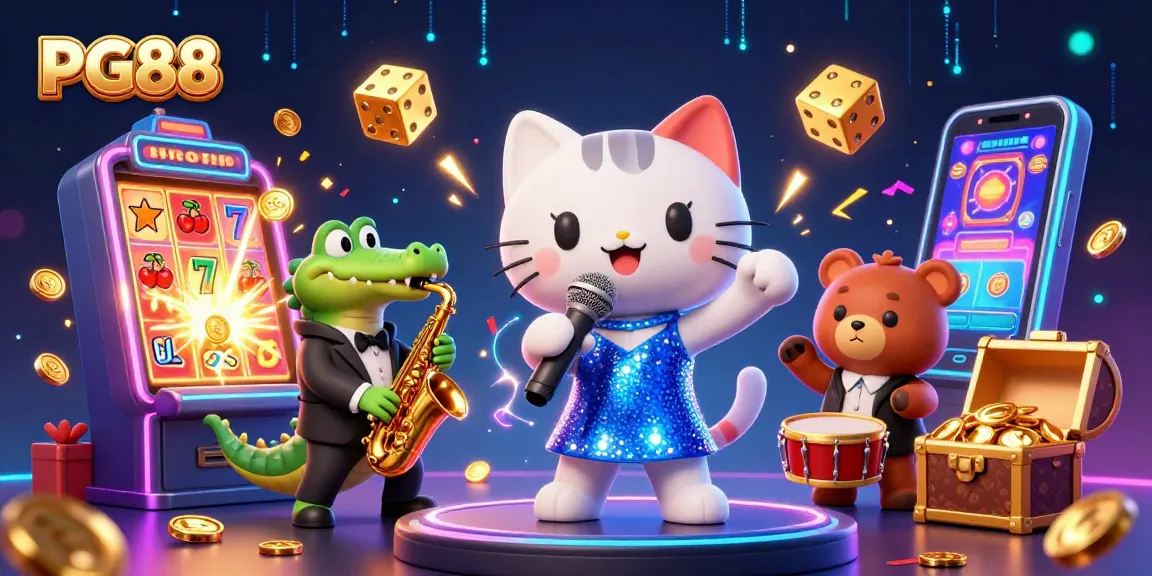 Win big with PG88 at an exciting casino experience featuring lively characters and vibrant game elements!
