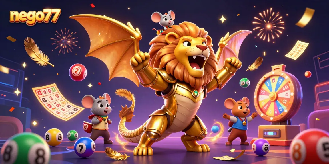 Experience big wins with nego77's thrilling jackpot slots and dynamic gaming elements.