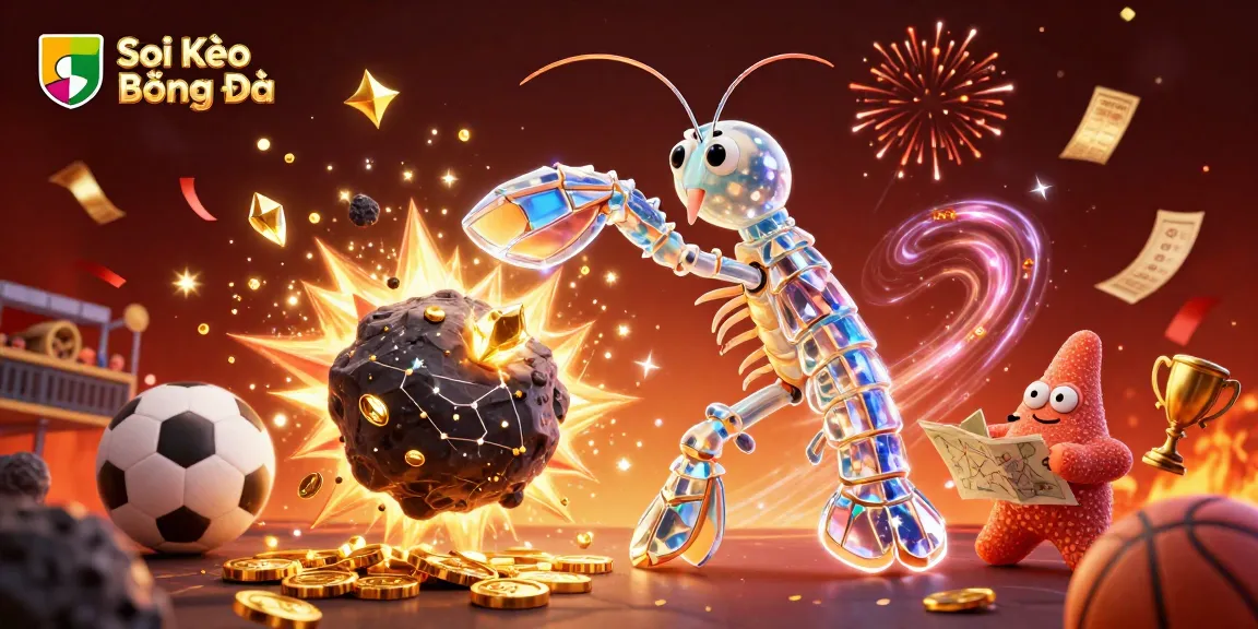 Soi Kèo Bóng Đá enhances betting strategies with vibrant visual action in a dynamic 3D scene