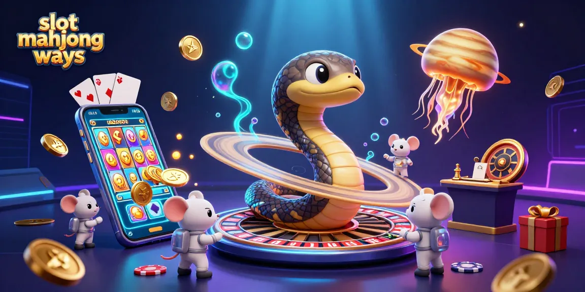 Spin and win with slot mahjong ways as vibrant characters and games light up the cosmic scene.