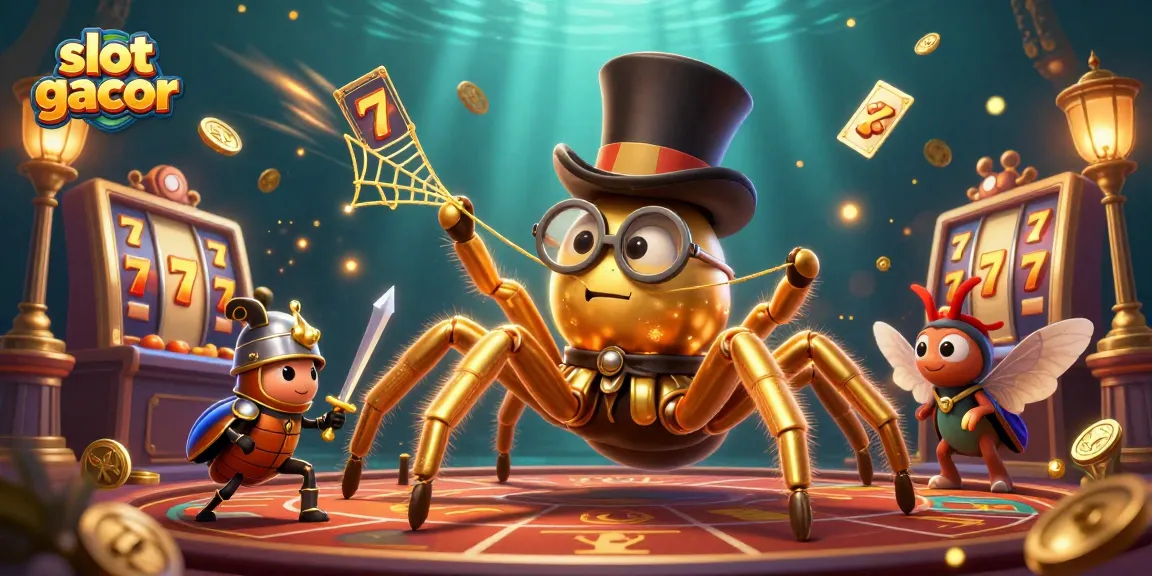 Menangkan slot gacor dengan tampilan menarik dari tarantula emas dan ksatria keberanian.