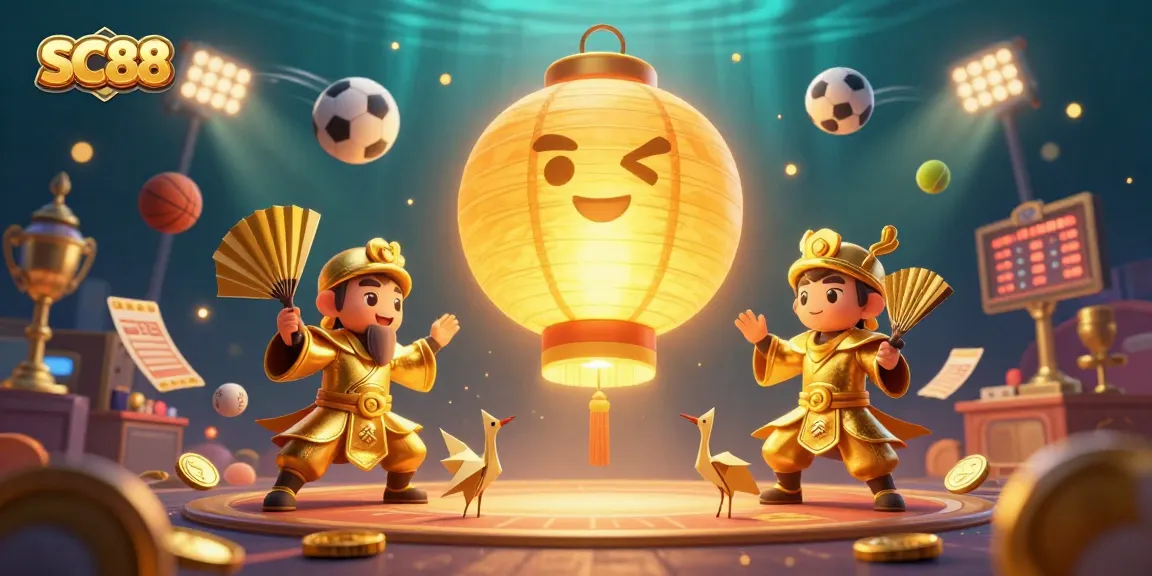 Immerse in SC88's vibrant casino world with dynamic sports betting and golden elements.