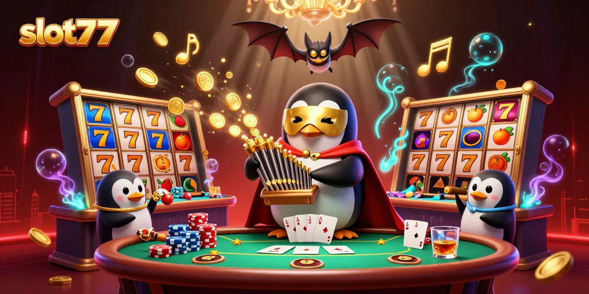 Experience thrilling gameplay at slot777 with vibrant 3D characters and dynamic casino elements.